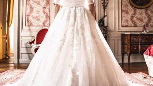 Mariée dans sa robe